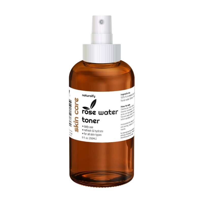 Rose Water Toner - 100% Pure Moroccan Rose Floral Water